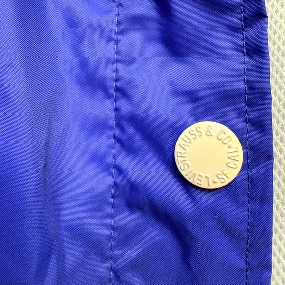 Levi's Blue Windbreaker Jacket 3x plus size - Picture 5 of 9